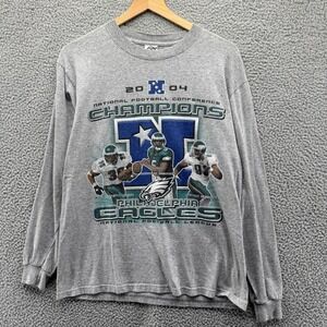Vintage Philadelphia Eagles Shirt Mens Medium 2004 NFC Champions